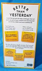 Better Than Yesterday Self Help 365 Daily Challenges Mindfulness Game