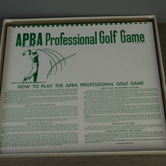 VTG APBA Pro Golf Board Game w/ 18 Hole Course & Player Cards +2022 Master Set