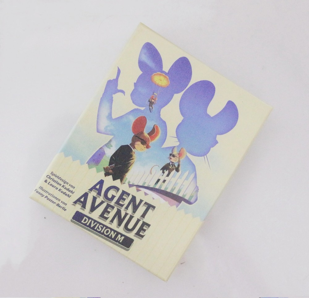 Division M Expansion for Agent Avenue Card Game Fun Strategy Family Game