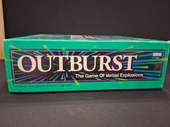 Outburst Board Game Parker Brothers 400 Cards Missing 2 Blue Pass Chips – [B-15]