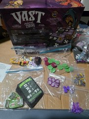 Vast: The Crystal Caverns Leder Games Board Game 1-5 Players Ages 10+ 2017