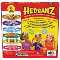 , Hedbanz 2023 Edition with New Cards, Picture Guessing Board Game, for Famil…