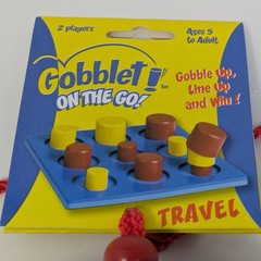 Gobblet on the Go Game Wooden Travel 2003 Blue Orange Games Vintage New SEALED