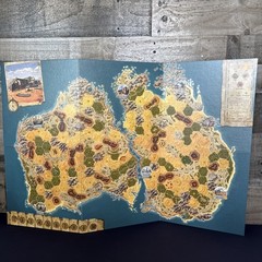 Waste Knights 2nd Ed Board Game Kickstarter All-In Big Box Post-Apoc Complete