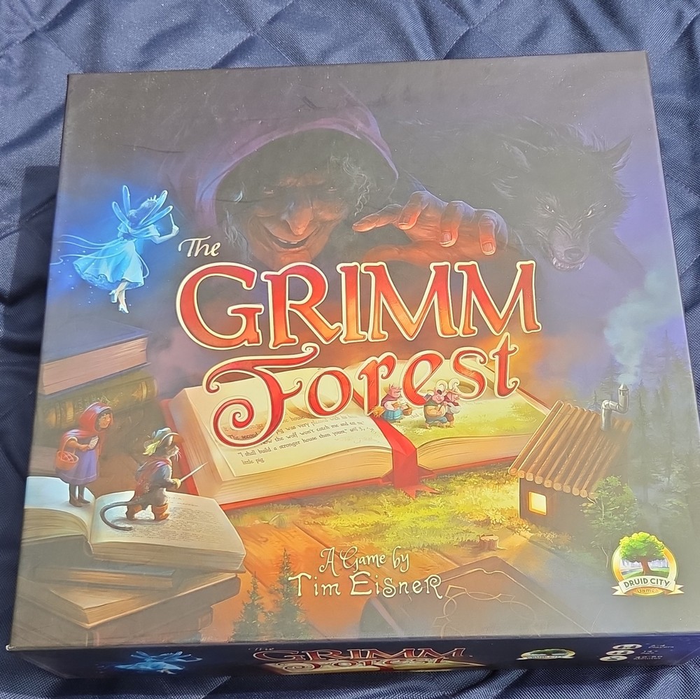Druid City Games The Grimm Forest Fairytales Board Game Complete, Dice, 2+ 8+