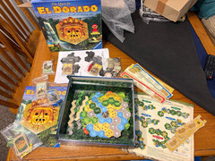 The Quest For El Dorado Board Game Ravensburger 2017 100% Complete