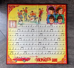 Transogram Monkees Board Game 1967 RARE Guitar Version VHTF – 100% COMPLETE!!!