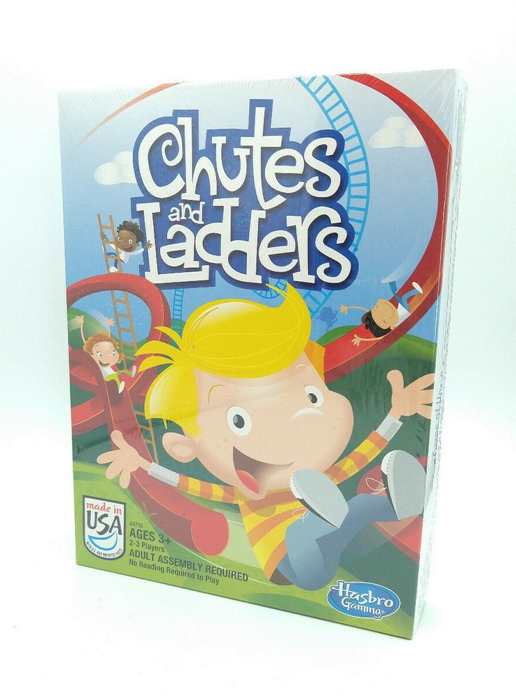 Chutes and Ladders Board Game 2013 Hasbro Gaming Brand New Sealed
