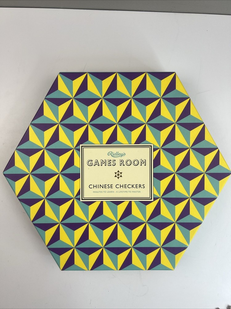 Ridley’s Chinese Checkers – Classic Game of Strategy for 2-6 Players