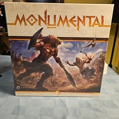 FunForge MONUMENTAL 2022 Board Game NEW- Factory sealed-CORE BOX