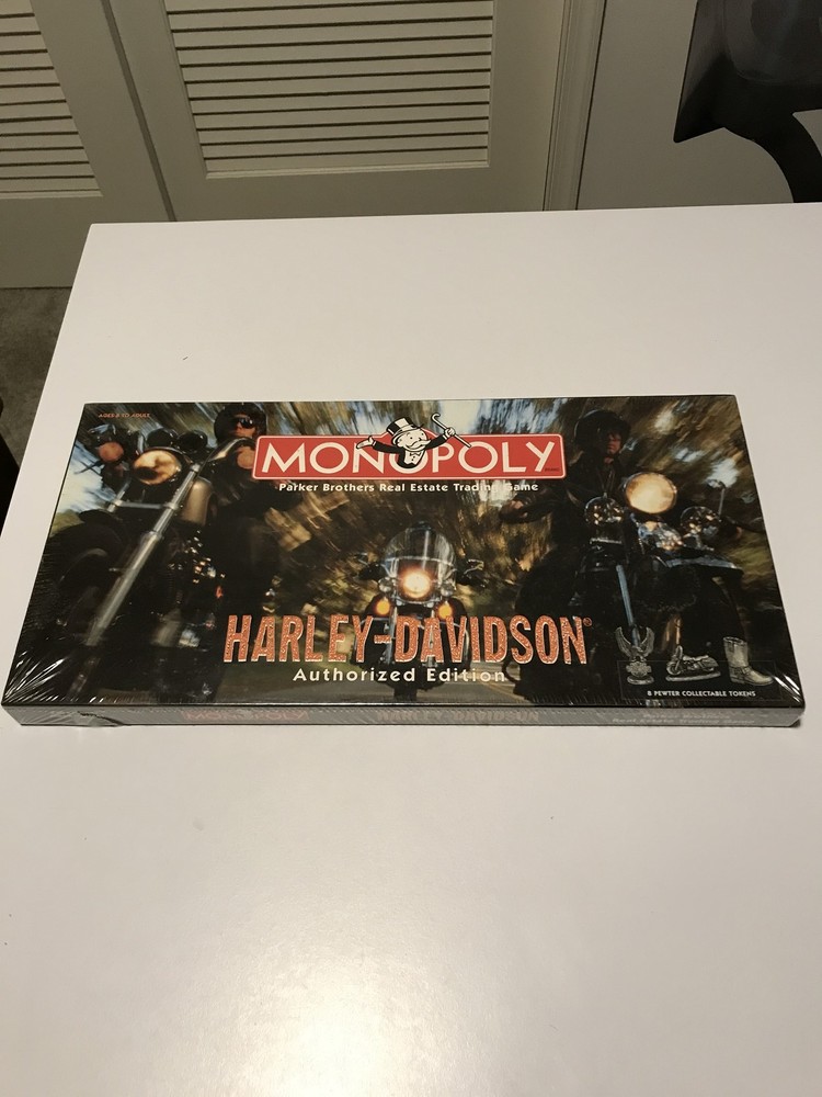 NEW Monopoly Harley-Davidson Authorized Edition Board Game (Factory Sealed)