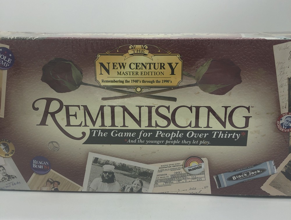 Reminiscing Millennium Edition 1940’s thru 1990’s Board Game New Sealed