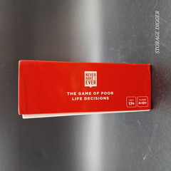 2015 INI, LLC “Never Have I Ever” The Game of Poor Life Decisions Card Game