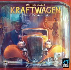 Kraftwagen: Age of Engineering Board Game 2 To 4 Players Arcane Wonders NIS