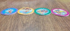 Vintage 1995 WPF ICEE Pogs Full Set Of 4 (Pogs) 1-4 Plus Free Gift!