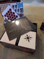 Crimson Scales 1st Printing +Trail of Ashes + ALL Minis RARE Gloomhaven