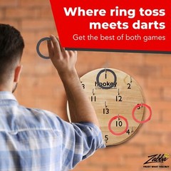 Elite Sportz Ring Toss Game 12 Inch Indoor Outdoor Family Fun for All Ages