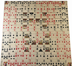 Vtg. One Eyed Jack Sequence Wooden Game Board Playing Card Handmade 18″ Square