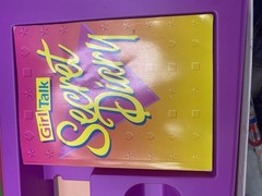 Vintage 1991 GIRL TALK SECRET DIARY Almost Complete 1 Card Missing.