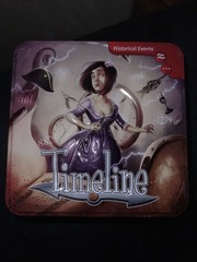 Asmodee Timeline Historical Events Game Tin Box Frederic Henry *Complete