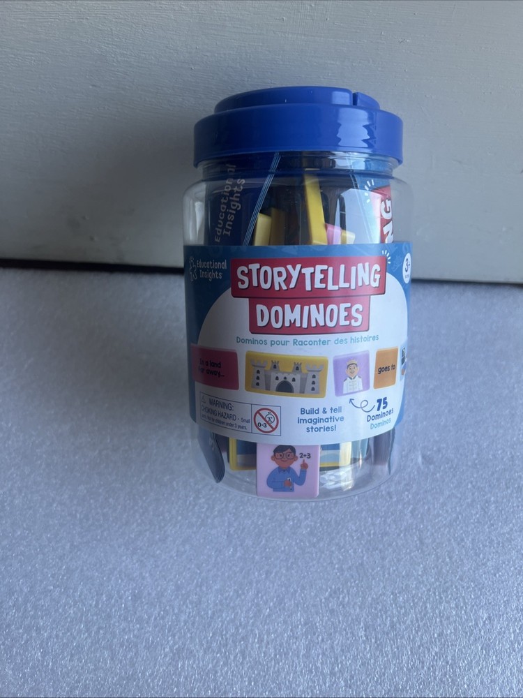 Educational Insights Storytelling Dominoes – Language & Social Skills Game – New