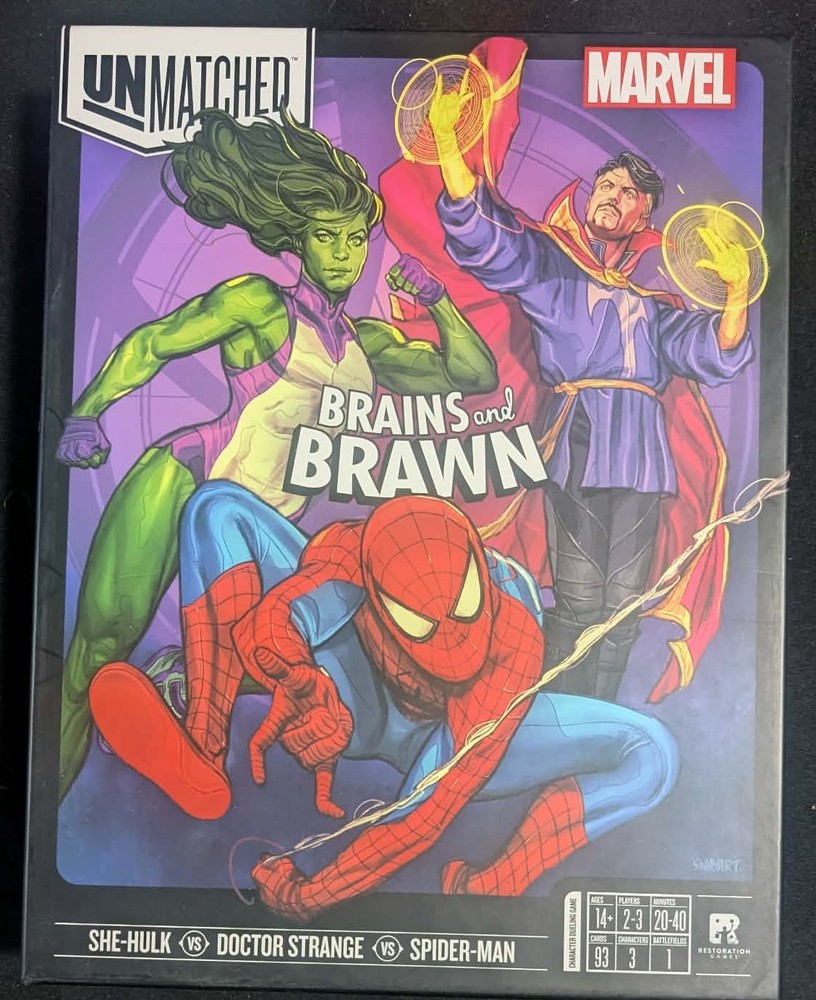 Unmatched Brains and Brawn Painted