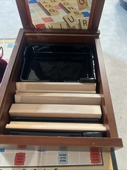 Scrabble Vintage Game Collection Bookshelf Board Game 100% Complete