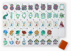 SIERRA 4 Layer Acrylic Mahjong Tiles Full American Set 160 Tiles US SELLER! NEW!