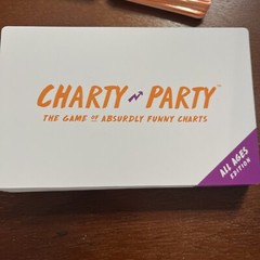 Charty Party! Hilarious Party Game ALL AGES Edition Complete In Box