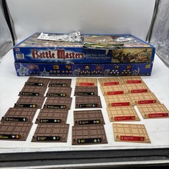 Milton Bradley Battle Masters Board Game 1992 Vintage Edition NOT COMPLETE