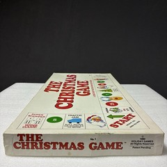 The Christmas Game Vintage Board Game Holiday Games 1980 Rare Good Condition