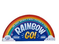 Professor Puzzle Rainbow GO! Fast Paced Trivia Game 8+ NEW