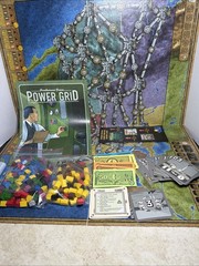 Friedemann Friese POWER GRID Board Game By Rio Grande Games Complete