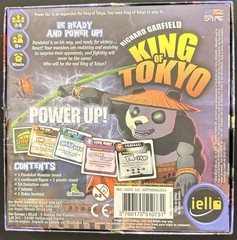 King of Tokyo Power Up! Expansion 1 1st Edition iello Board Game Complete