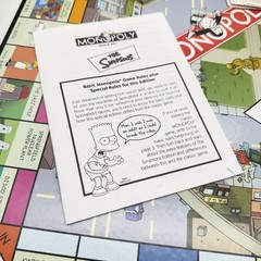 The Simpsons Monopoly Board Game Welcome to Springfield Parker Brothers COMPLETE