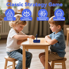Pocket-Sized 4 in a Row for Kids Ages 3+, Perfect Travel Companion for Kids, Tra