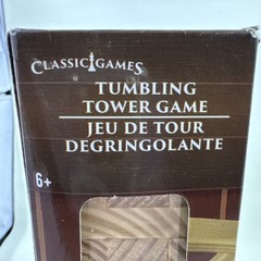 Classic Games Tumbling Tower Games 72 Blocks Age 6+ (2-4 Players)