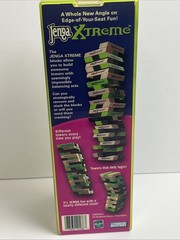 Jenga Extreme Xtreme Parker Brothers Block Stacking Game COMPLETE Jenga Fun