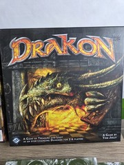 Drakon Fantasy Flight Games Board Game 2-6 Players Ages 14+ Modular Tile Game