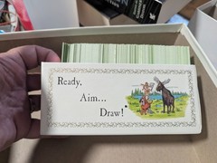 READY, AIM… DRAW! Drawing Board Game 100% READY to PLAY 1988 VINTAGE