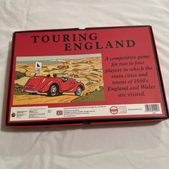 Touring England – Family Board Game by Retro Range Toys and Games 2007 Complete