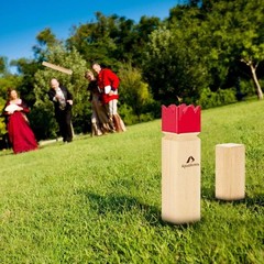 Kubb Yard Game Set with Carrying Bag – Outdoor Lawn Family Game for Teen & Adult