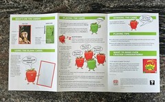 APPLES TO APPLES Big Picture Board Game 2012 Mattel Games Factory