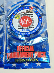 Vintage Pogs World Pog Federation 1995 US Championship Tournament Pack X2 Sealed