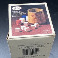 Vintage 1983 Fast Freddy’s Hong Kong Dice Game Jax Box Instructions Complete