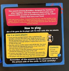 Horrible History Brain Box Vile Villians The Ten Minute Brain Challenge