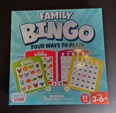 Family Bingo Game Night Staple – Counting and Matching Skills