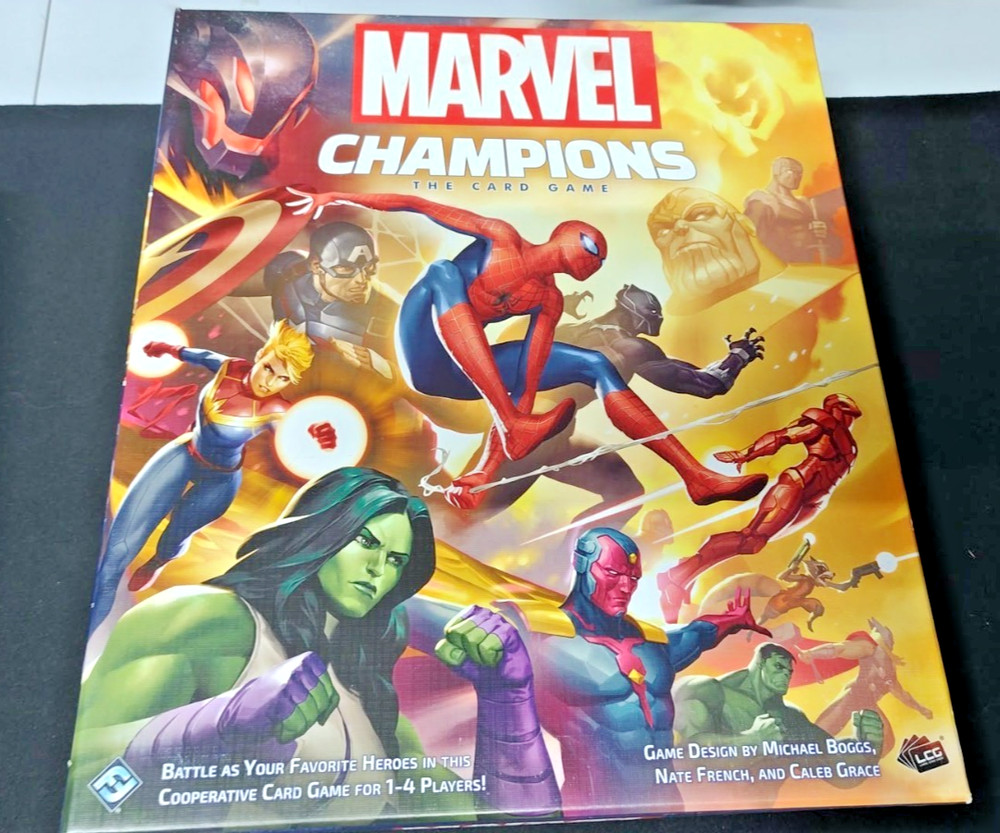 Marvel Champions Card Game Lot – Plus 4 Hero packs, And 2 Scenario Packs!