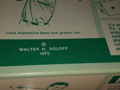 NEW 1975 ROL…OFF Indoor Golf Dice Game- FUN FOR ALL AGES!