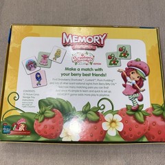 Strawberry Shortcake Edition Memory Match Game Hasbro Learning Kids